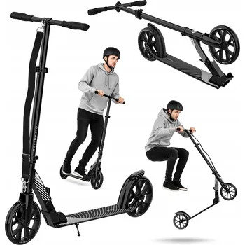 Koloběžka Koloběžka CITYGLIDE C200 černá, 2 kolečka