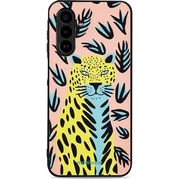 Pouzdro na mobilní telefon Lesklý kryt Mobiwear Glossy - Samsung Galaxy A17 / A17 5G - G052G Jaguár (Prémiové lesklé pouzdro, obal, kryt Mobiwear Glossy na mobil Samsung Galaxy A17 / A17 5G - G052G Jaguár, materiál Plast + TPU silikon - krytí po všech stranách, neošoupatelný potisk
