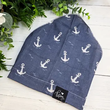 Šátek Kulišárny Mušelínový šátek CAPTAIN Obvod hlavičky: 46-48