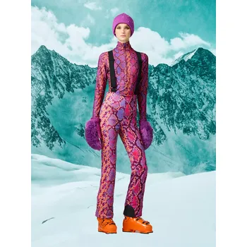Dámské lyžařské kalhoty Goldbergh Elena Snake Pink