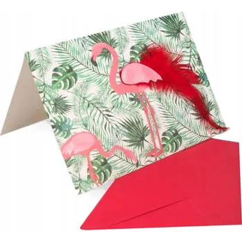 Obraz Permanentka B6 MNSG-18122812 nalepovací Plameňák