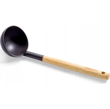 Naběračka GreenPan naběračka na polévku, omáčku, 30 cm, dlouhá dřevěná lžíce