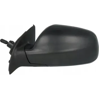 Auto zrcátko PEUGEOT 307 ZPĚTNÉ ZRCÁTKO LEVÉ MECHANICKÉ VYPUKLÉ SKLO 2 PINY 01-07