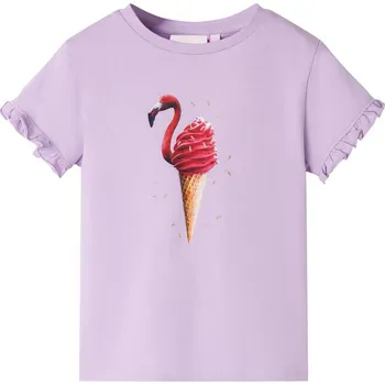 Chlapecké tričko vidaXL Dětské tričko 140 [10808] Barva: Šeříková