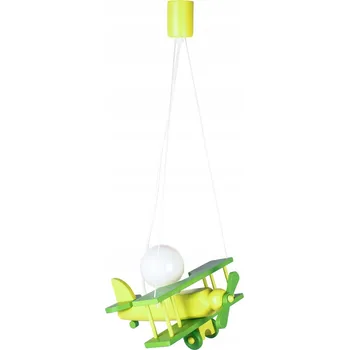 Stropní svítidlo Hellux patice E27 zelené