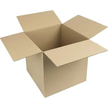 Obalový materiál Kartonová krabice, 3vrstvá, délka 150 mm, šířka 150 mm, výška 150 mm, hnědá