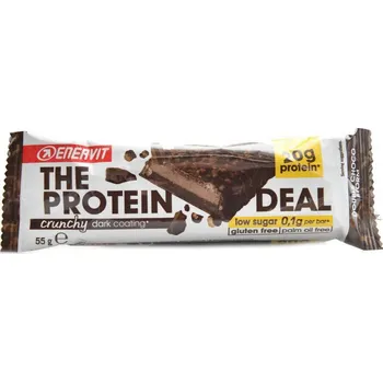 Enervit Protein bar Deal 20g protein 55g - čokoláda