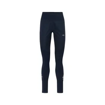 Dámské legíny Kari Traa Tirill Thermal Tights 2.0 ROYAL/DARK NAVY BLUE modrá L