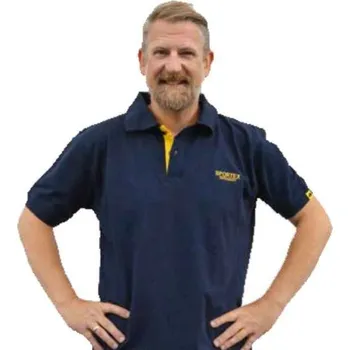 Sportex Classic Polokošile s logem - tmavě modrá vel. XL