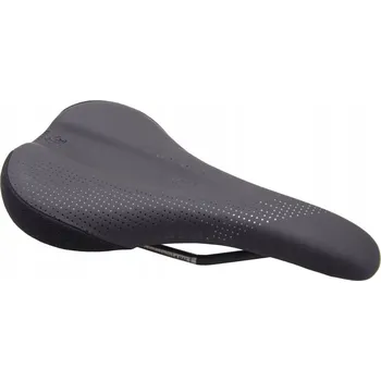 Sedlo na kolo WTB KODA SEDLO MTB/GRAVEL OCEL 255mm x 150mm ŠIROKÉ ČERNÉ DÁMSKÉ