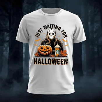 Pánské tričko Pánské tričko - Jason Halloween Barva: Bílá, Velikost: M