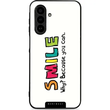 Pouzdro na mobilní telefon Lesklý kryt Mobiwear Glossy - Samsung Galaxy A17 / A17 5G - G073G Smile (Prémiové lesklé pouzdro, obal, kryt Mobiwear Glossy na mobil Samsung Galaxy A17 / A17 5G - G073G Smile, materiál Plast + TPU silikon - krytí po všech stranách, neošoupatelný potisk,)
