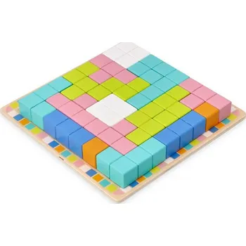 Dřevěná hračka Skládačka tetris