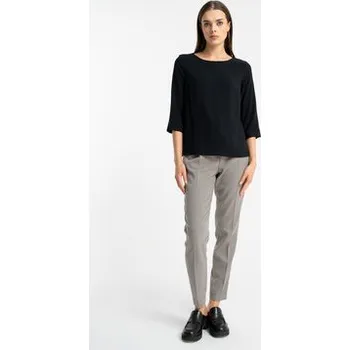 Dámská halenka CLICK Halenka 10-6938 Černá Straight Fit 36