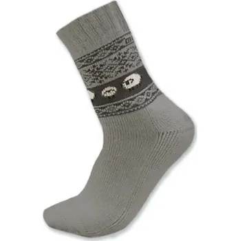 Pánské ponožky Ovčí věci Funkční ponožky MERINO - šedá Velikost: 47-48