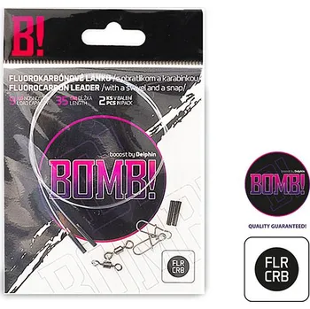 Delphin Fluorokarbónové lanko BOMB! 0.35 m