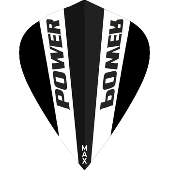 Příslušenství pro šipky McCoy letky Power Max Kite Black & Clear