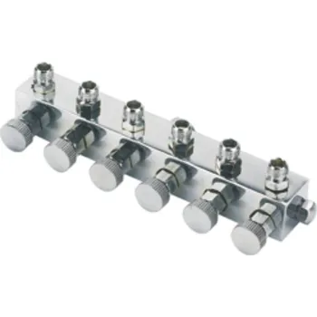 Vzduchový rozvaděč na 6 hadic Royalmax A9-6