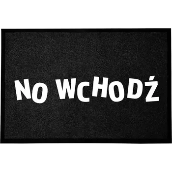 KOKOSOVÁ VSTUPNÍ ROHOŽKA ČERNÁ DO DOMU | VESELÝ DÁREK NO VSTUPUJ