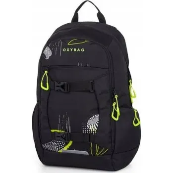 Školní batoh Školní batoh Oxybag s více přihrádkami, černý, 27 l