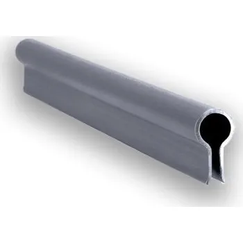 Příslušenství pro plot Zakončovací lišta - šedá, 19cm, 20ks (Zakončovací lišta pro tkaný textilní pás, balení 20 ks)