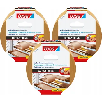 Lepicí páska Oboustranná lepicí páska Tesa 50 mm x 25 m