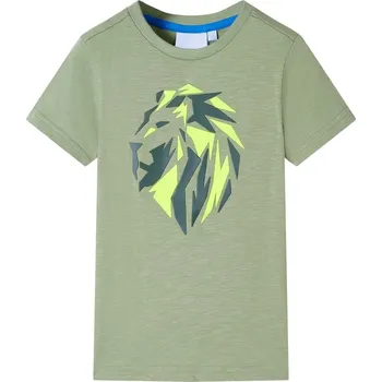 vidaXL Dětské tričko 92 [12119] Barva: Khaki