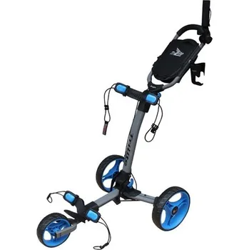 Dárková krabička AXGLO TriLite golfový vozík šedo-modrý + Dárková krabička týček