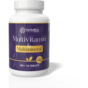 Multivitamín a Multiminerál - 110 tablet - Herbatica