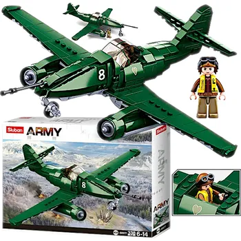 ostatní stavebnice Stavebnice Messerschmitt Me 262, WWII Německá proudová stíhačka