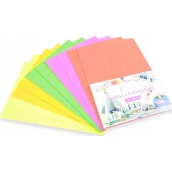 Karton Penword Vlnitá lepenka A4, neonové barvy, 10 ks