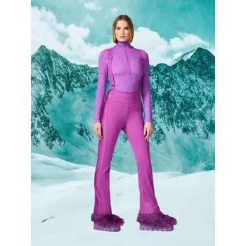 Snowboardové kalhoty Dámské lyžařské kalhoty Goldbergh High End Viola