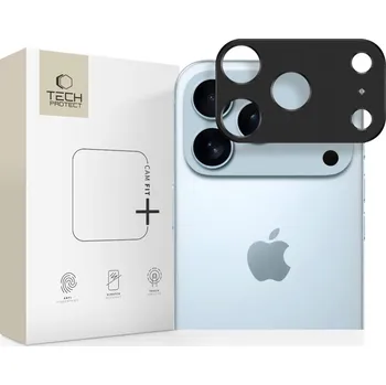 Ochranné sklo pro zadní kameru Tech-Protect Camalloy Fit+ iPhone 17 Pro Black