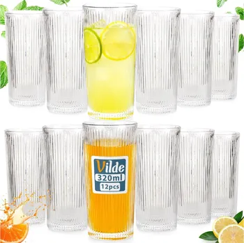 Sklenice Sklenice na nápoje Vilde 320 ml 12 ks