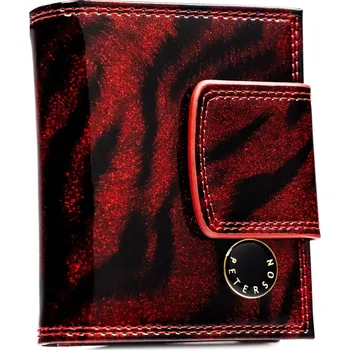 Peněženka Luxusní dámská kožená peněženka Peterson Roseanne, červená