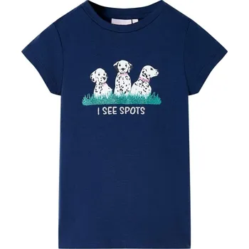 Chlapecké tričko vidaXL Dětské tričko světle 104 [11100] Barva: Modrá