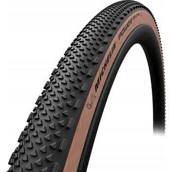 Plášť na kolo Michelin Gravel plášť Michelin POWER GRAVEL TS TRL Competition line průměr/šíře 622 x 47 (700x45C) barva hnědá