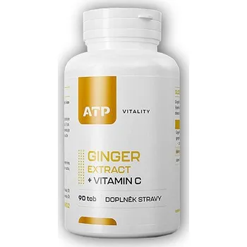 ATP Vitality Ginger Extract + Vitamin C 90 kapslí