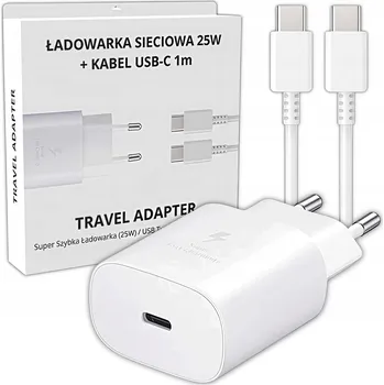 Síťová nabíječka USB-C 25W s 1m kabelem