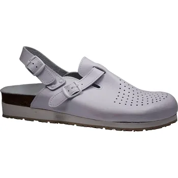 Pánská obuv Lehká pracovní obuv, Sázavan, Bolero, bílá: Bílá Povrstvená kůže 31,8 50 G - standardní šíře (1067-5658)