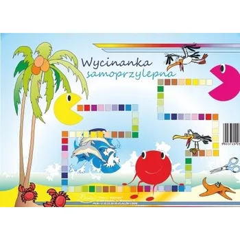 Sešit Samolepicí vystřihovací papír A4 Protos 8 listů