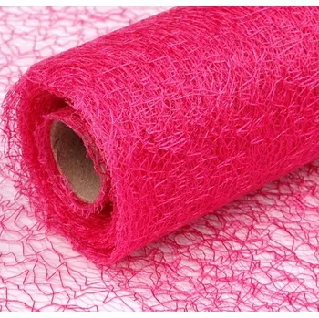 Pavučinka dekorační (1m) - šíře 37-40cm - růžová
