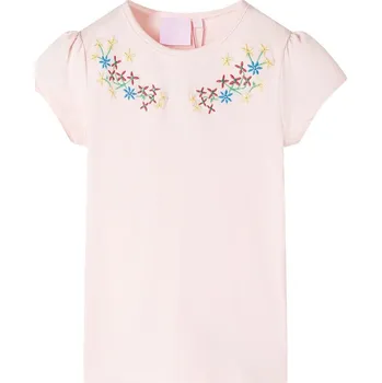 Chlapecké tričko vidaXL Dětské tričko světle 140 [11333] Barva: Růžová