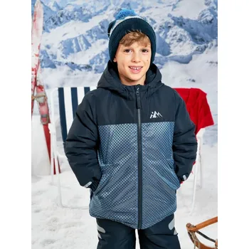 Chlapecká bunda Sinsay - Bunda s kapucí - vícebarevná - 447FC-MLC - 447FC-MLC-128