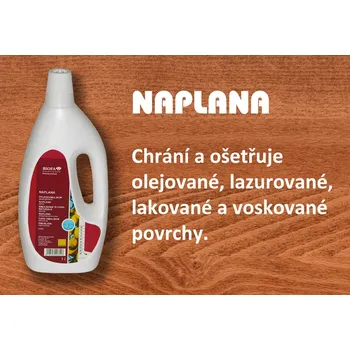 BIOFA NAPLANA 5L - Emulze na údržbu masivního dřeva 5 litrů
