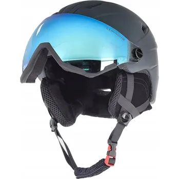 Lyžařská helma 4F s hledím HELU090 22S S/M 55-59 cm