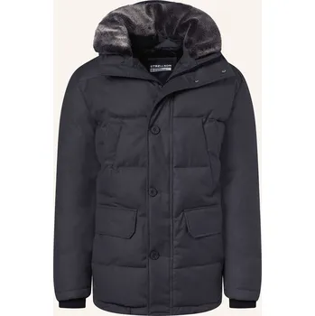 Strellson Pánská Parka Plaza 3.0, tmavě modrá, 58