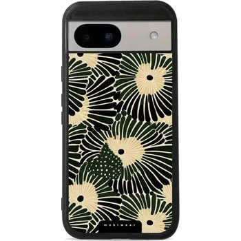 Pouzdro na mobilní telefon Lesklý kryt Mobiwear Glossy - Google Pixel 8A - GA44G Zelené okvětí (Prémiové lesklé pouzdro, obal, kryt Mobiwear Glossy na mobil Google Pixel 8A - GA44G Zelené okvětí, materiál Plast + TPU silikon - krytí po všech stranách, neošoupatelný potisk, tenké)