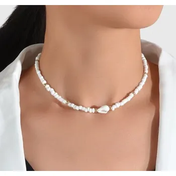 Náhrdelník B-TOP Choker náhrdelník zlatá