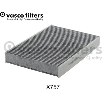 Ventilátor topení a klimatizace Filtr, vzduch v interiéru VASCO X757